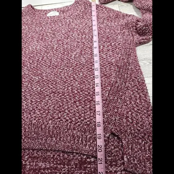 Universal Thread M Womens Knit Sweater Pink Red White Mixed Colors Size Medium - Picture 8 of 10